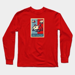 INVADERS FROM SPACE Long Sleeve T-Shirt